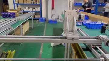 belt xyz gantry linear motion robot actuators #cartesianrobot #gantryrobot #automatedsolutions #cnc