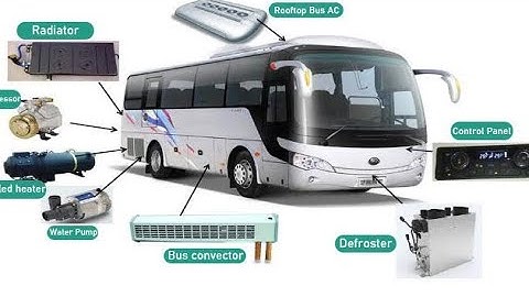 How does Bus  Air Conditioning Work?-Components and Their Functions