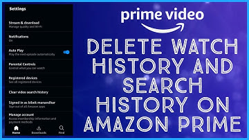 How To Delete Watch History And Search History On Amazon Prime: Step-by-step Guide