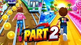 Subway Princess Runner Vs Kooply Run( 𝙥𝙖𝙧𝙩 2) Subway Surfers Subway Surfers mod           screenshot 2