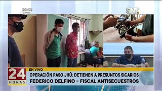 Operación 'Paso Hu': Detienen a presuntos sicarios