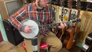 1979 Stelling Bellflower 5-string resonator banjo