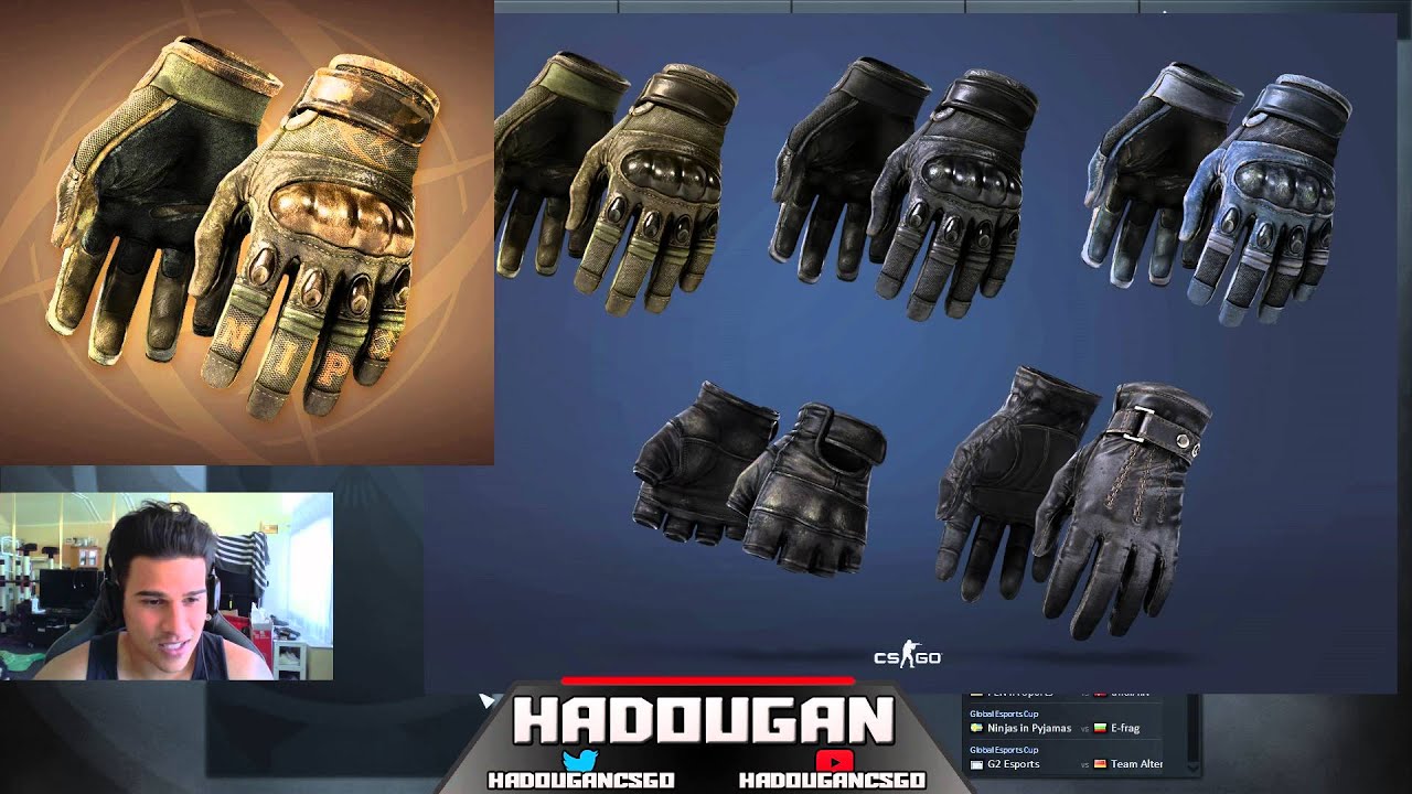 how to get cs go team gloves