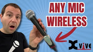 Make Any Mic WIRELESS! Xvive U35 & Shure SM58 Review!