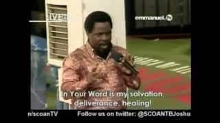 TB Joshua. Powerful Prayer 30-09-2012