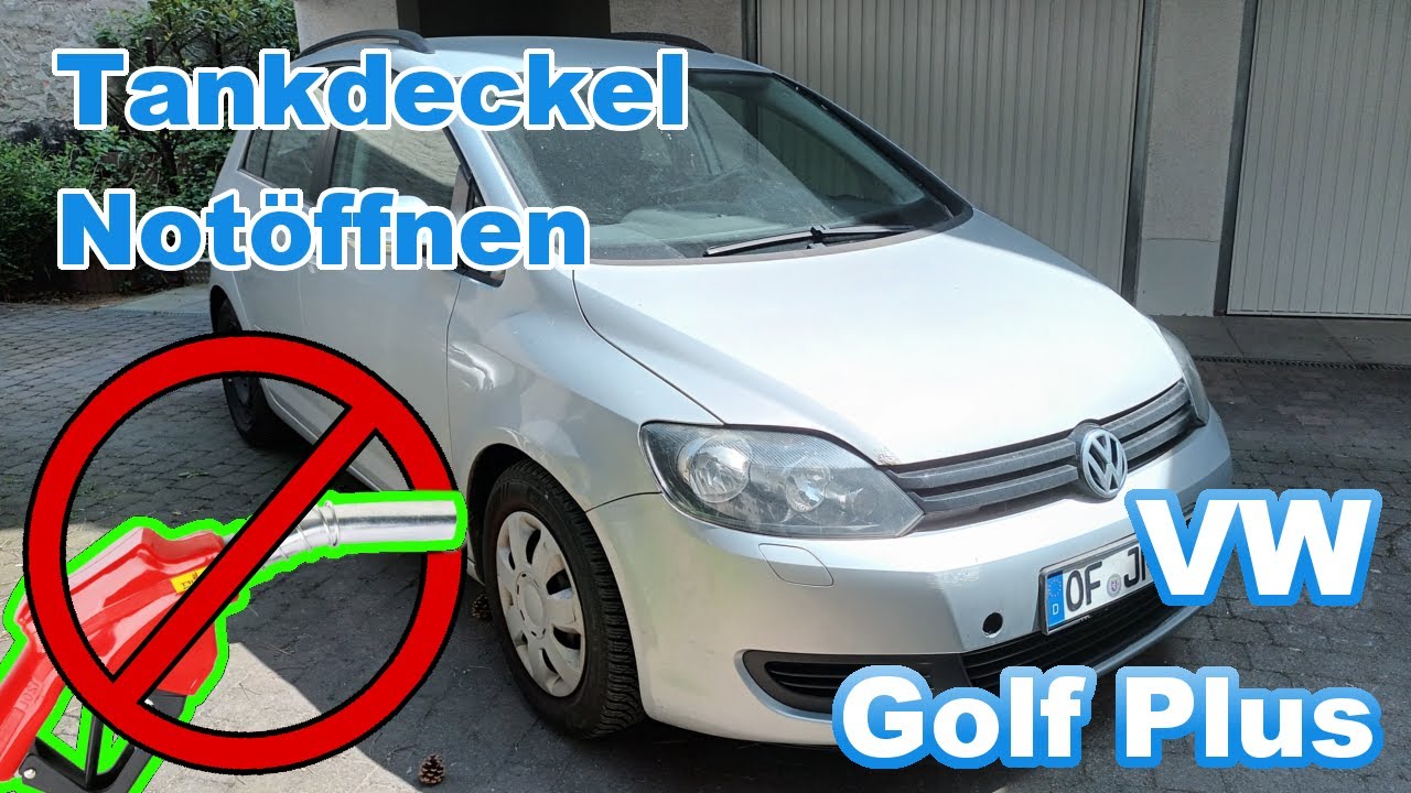 Tankdeckel ausbauen/wechseln Golf 5/V 1K 