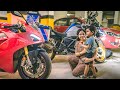 WIFE REACTS to Ducati V4S  & BMW GSA 😅