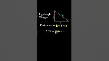 #Formula of right angle triangle | Right angle ka formula #math #mathematice #shortsmaths #ytshorts