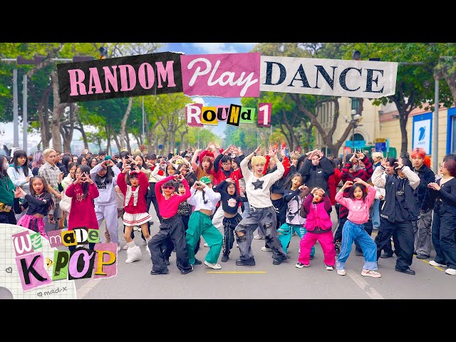 [KPOP IN PUBLIC] WE MADE RANDOM DANCE in PHỐ ĐI BỘ | By MAD-X class=