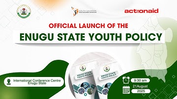 Enugu State Youth Policy Launch