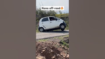 Nano se full off-road ki🔥 #automobile #speed #car #trending #carlover #new #offroad #daily #nano