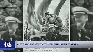 Assistant chief of Cleveland Fire retires after 33 years