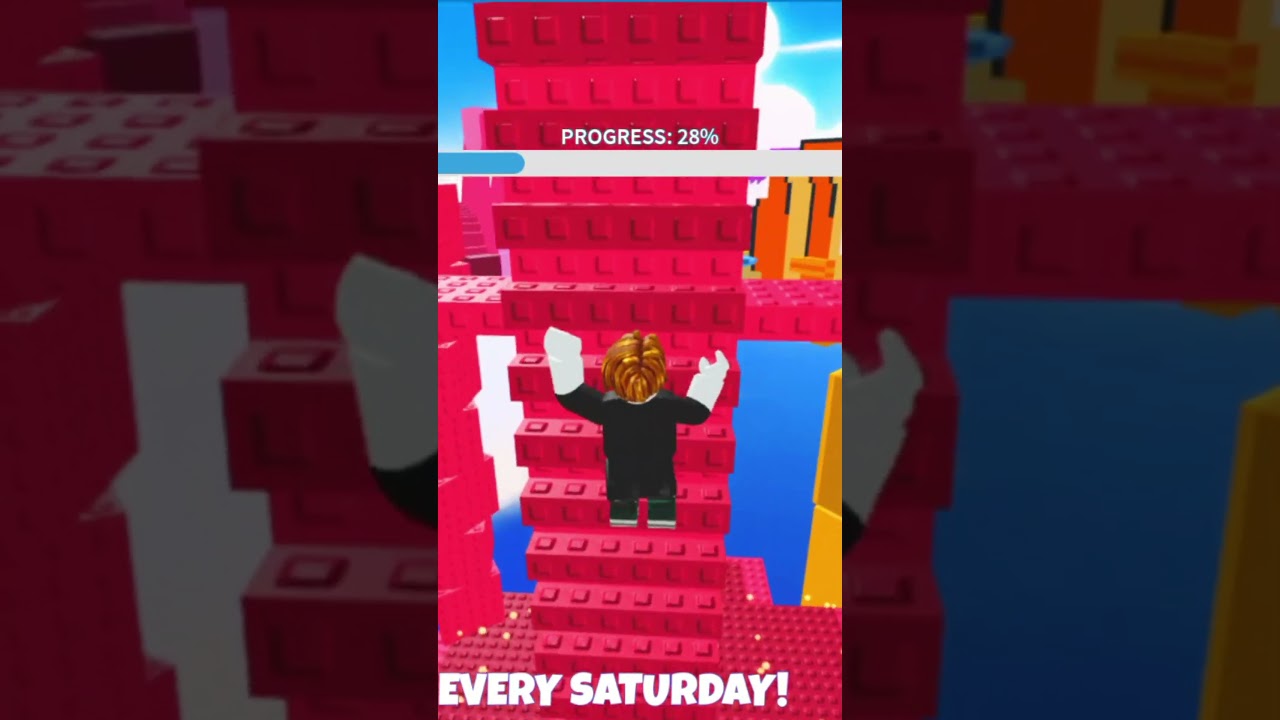 Mega Enjoy Obby progress 27  to 29 