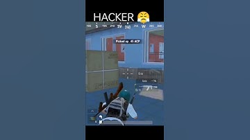 HACKER IN MY MACH 😠|| PUBG MOBILE LITE #HACKER #SHORTS #SHORT