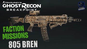 Daily Faction Missions With The 805 BREN- GHOST RECON BREAKPOINT