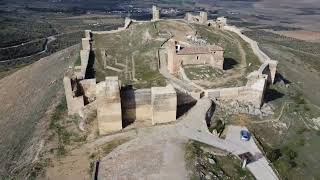 Vista aérea del Castillo de Reina - Badajoz