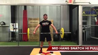 MID HANG SNATCH HI PULL