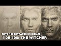 Reto 100 Retratos en Dibujo. 1 de 100 The Witcher