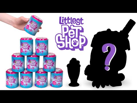 Littlest Pet Shop: распаковываем питомцев в банках с газировкой!