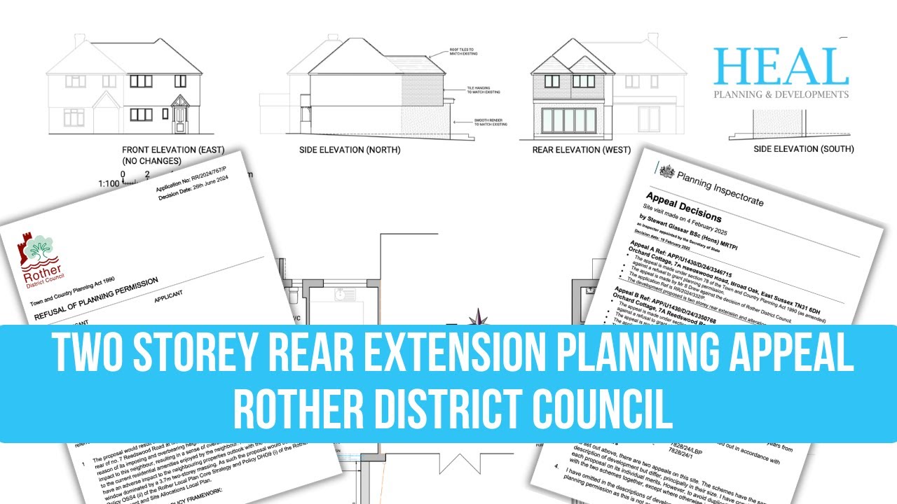Two-Storey Extension Approved on Appeal East Sussex Planning Refusal Overturned