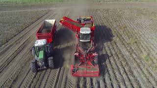 GRIMME VARITRON 470 & VARITRON 470 TERRA TRAC İLE DÖRT SIRA HASAT