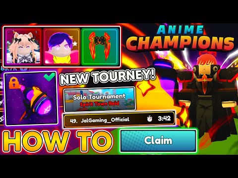 HOW TO CLAIM REWARDS FROM TOURNAMENT  TRYING THE WEEK 2 TOURNAMENT In Anime  Champions 