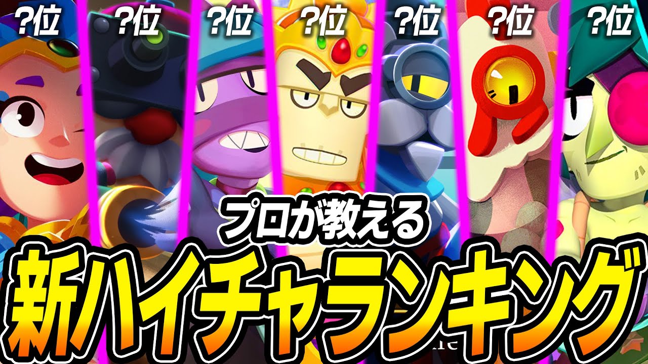 Brawl Stars] A pro ranks the 7 new Hyper Charge types! [Best
