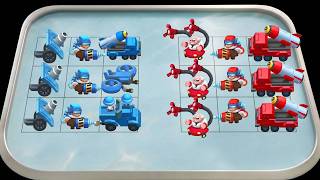 INSANE Merge Battles in Merge Tank Idle Army Battle | Merge Army World War