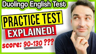 Practice Test Explained! Duolingo English Test Practice