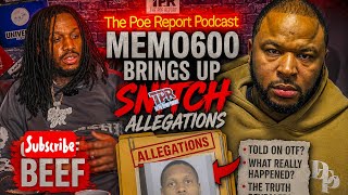 Memo600 Breaks Silence on OTF Jam Snitch Allegations involving Lil, Durk