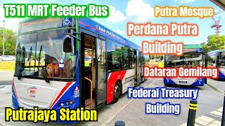 Lawat Tasik Putrajaya Masjid Putra & Perdana Putra Bangunan Iconic Putrajaya Bas MRT