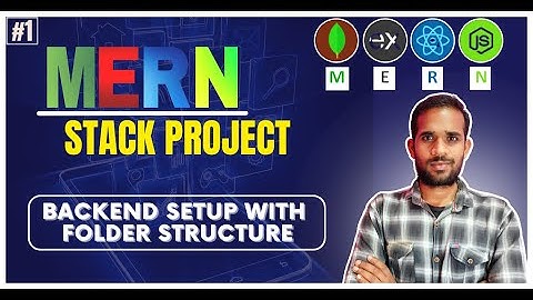 #1 Mernstack Project in hindi 2023 | Backend Setup with professional folder structure | #mern #react