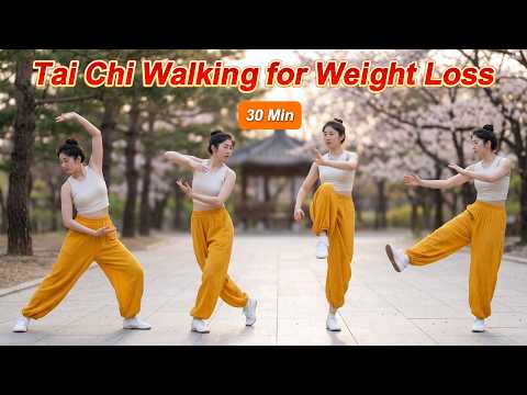 30-Min Full-Body Tai Chi Walking Workout for Weight Loss, Improve Circulation & Strengthen Your Legs