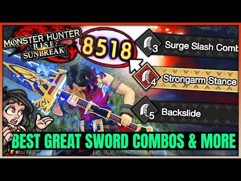 Ultimate Sunbreak Great Sword Guide - Best Combos - Tips & Tricks - Monster Hunter Rise Sunbreak!