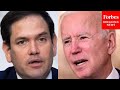 'Every Day It's Something New With These People': Marco Rubio Lambasts Biden Admin Over COVID-19