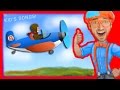 Blippi Airplanes for Kids Compilation | Nursery Rhyme Playlist