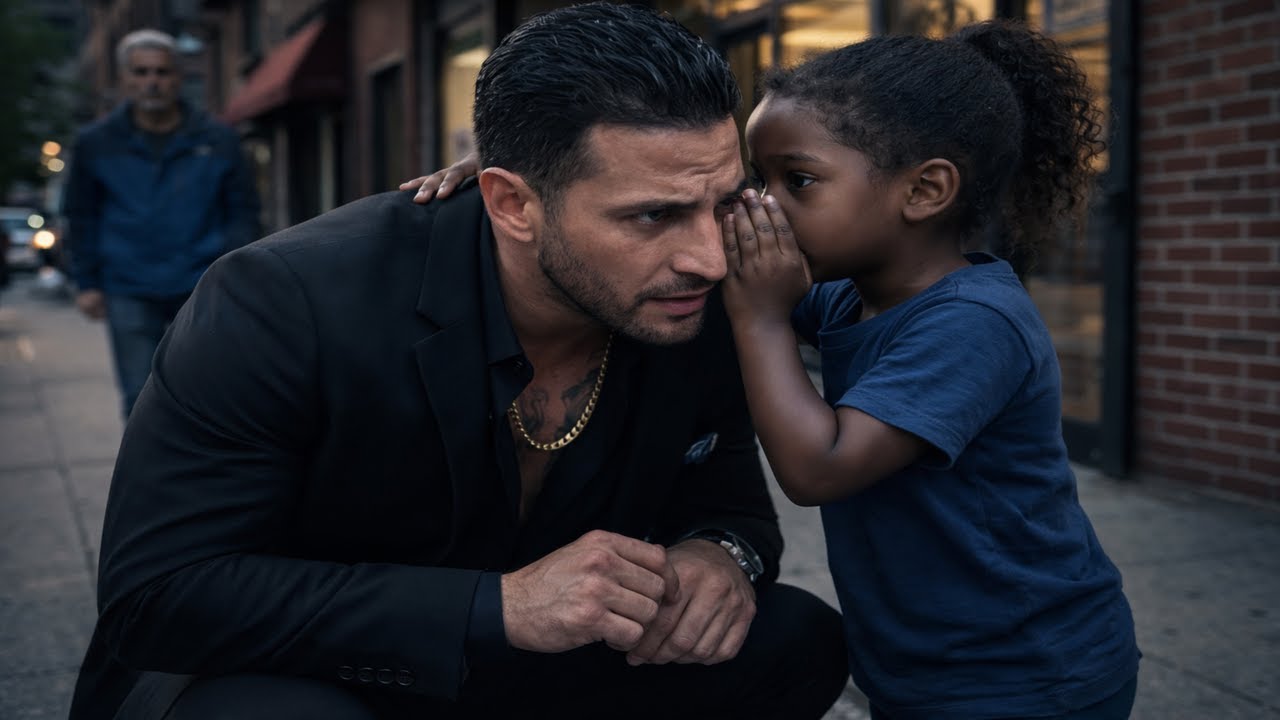 A Black Little Girl Stopped a Mafia Boss on the Street — What She Whispered Made Him Drop to One Kne