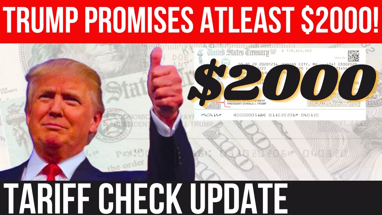 МИНИСТЕРСТВО ФИНАНСОВ СОГЛАСНО! СТИМУЛЫ ТРАМПА НА 2000 ДОЛЛАРОВ ДЛЯ ВСЕХ! ОБНОВЛЕНИЕ ПО ТАРИФАМ |...