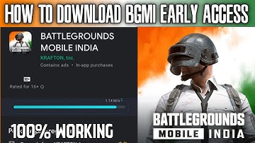 🇮🇳 BGMI - NEW TRICK🔥| HOW TO DOWNLOAD BATTLEGROUND MOBILE INDIA EARLY ACCESS | 100 %WORKING