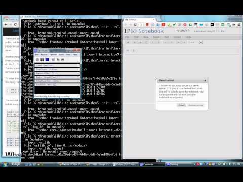 bug report: IPython on windows vista continuous kernel death