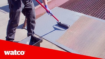 Veiligheid onder de voeten binnen en buiten met Watco Safety Grip - stap-voor-stap-handleiding