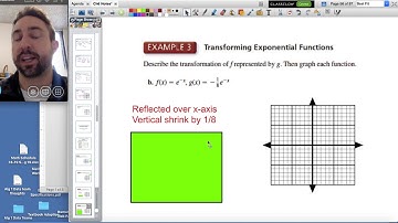 6.4 Notes:  Transformations of Exponential and Logarithmic Functions