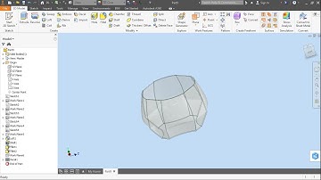 Vẽ Ly Thủy Tinh OCEN Bằng Autodesk Inventor Pro NGUYỄN NHẬT DUY