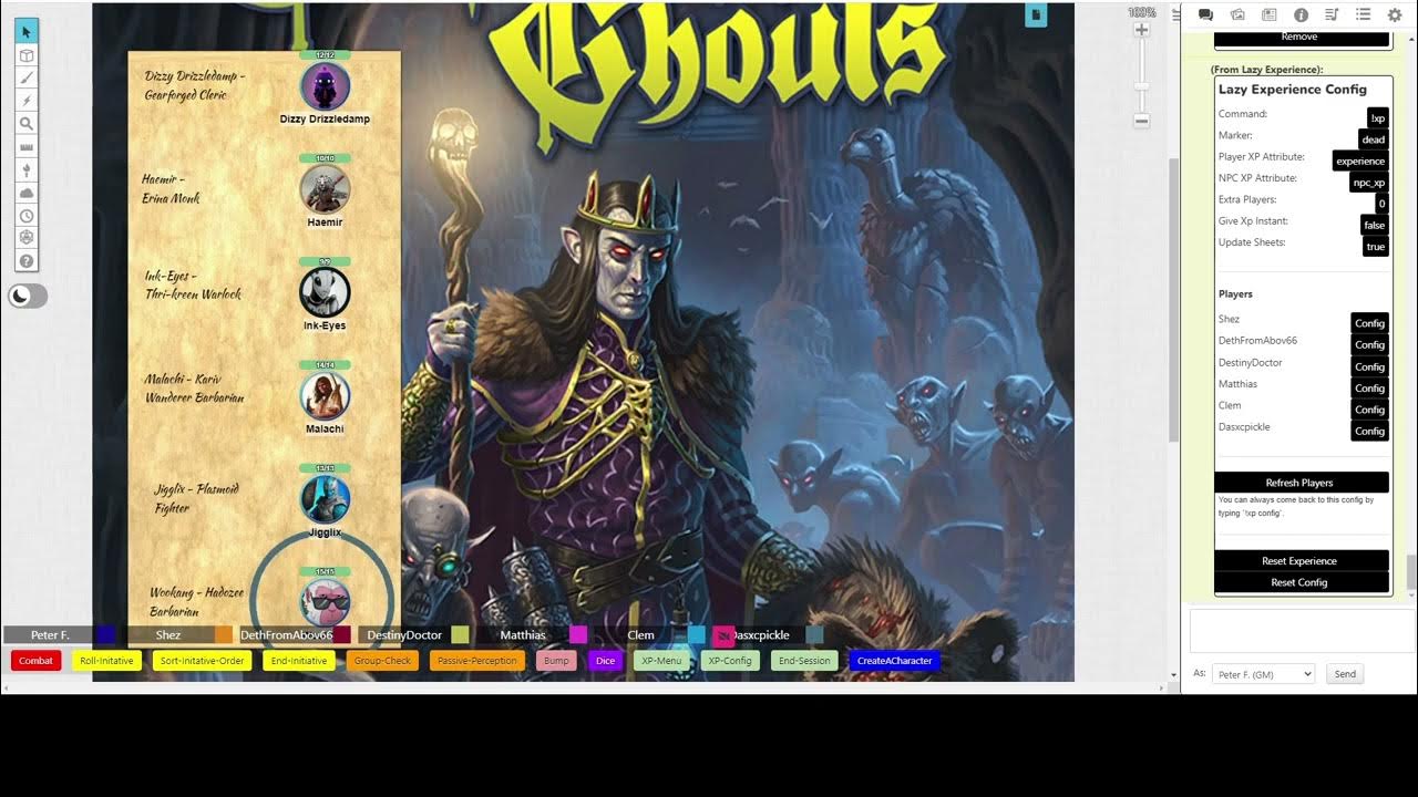 Empire of the Ghouls Roll20 session 1 YouTube