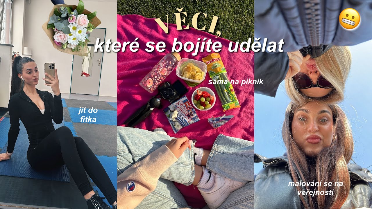 DĚLÁM VĚCI, KTERÉ SE BOJÍTE UDĚLAT! part 2😬