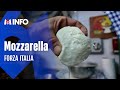 La mozzarella plus forte que le camembert