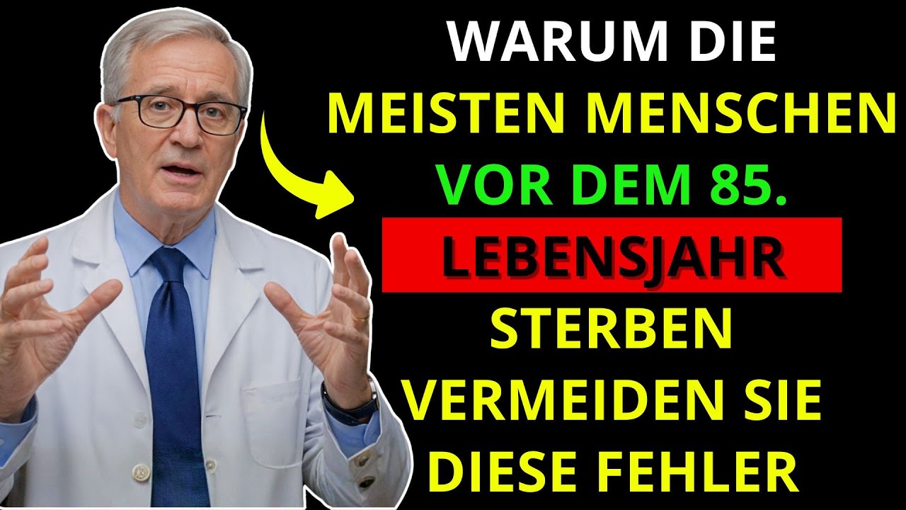Warum viele vor 85 sterben – 5 tödliche Gewohnheiten ab 60 vermeiden