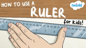 How to Use a Ruler | Math Videos for Kids | Data and Measurement | Geometry for Kids | Twinkl USA
