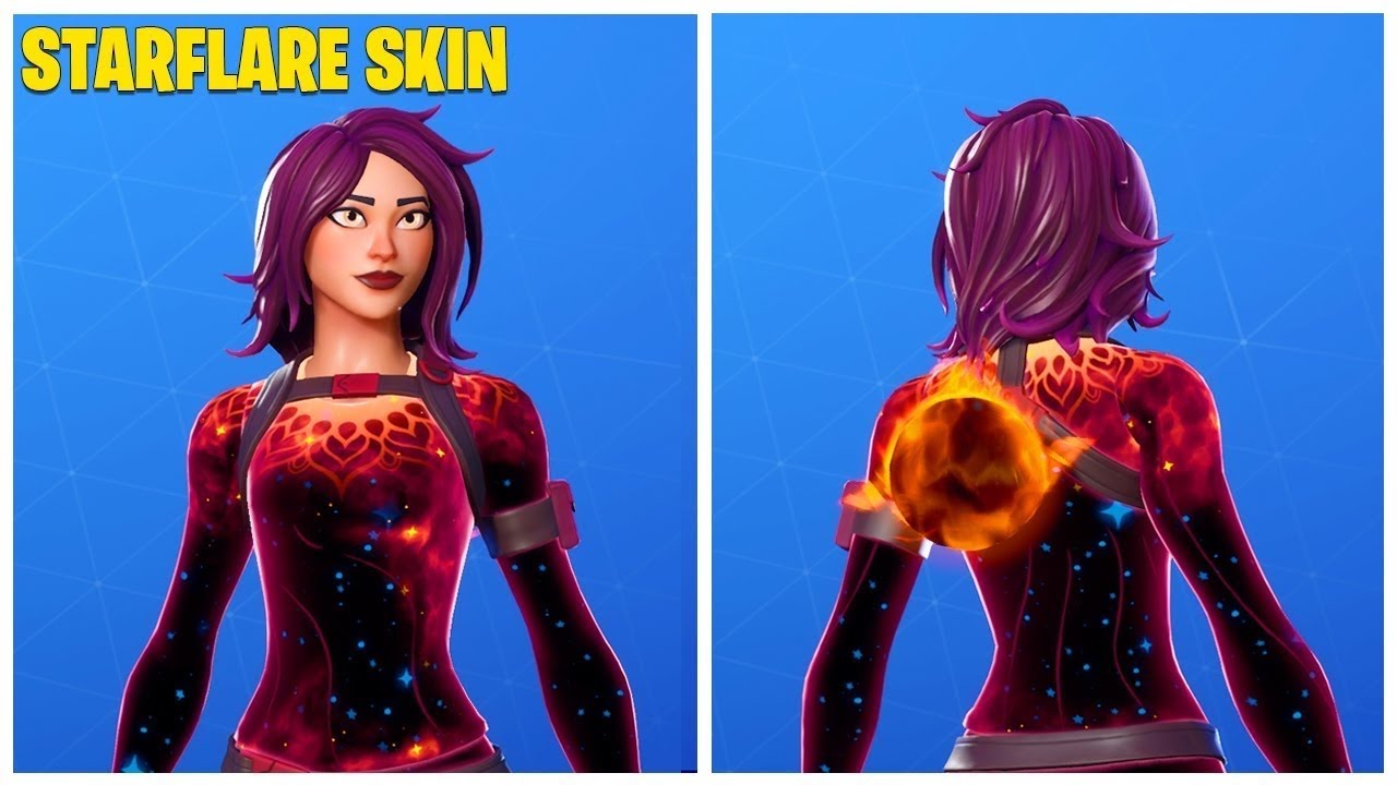 FORTNITE ITEM SHOP *NEW* STARFLARE SKIN & BURNING BRIGHT WRAP! YouTube