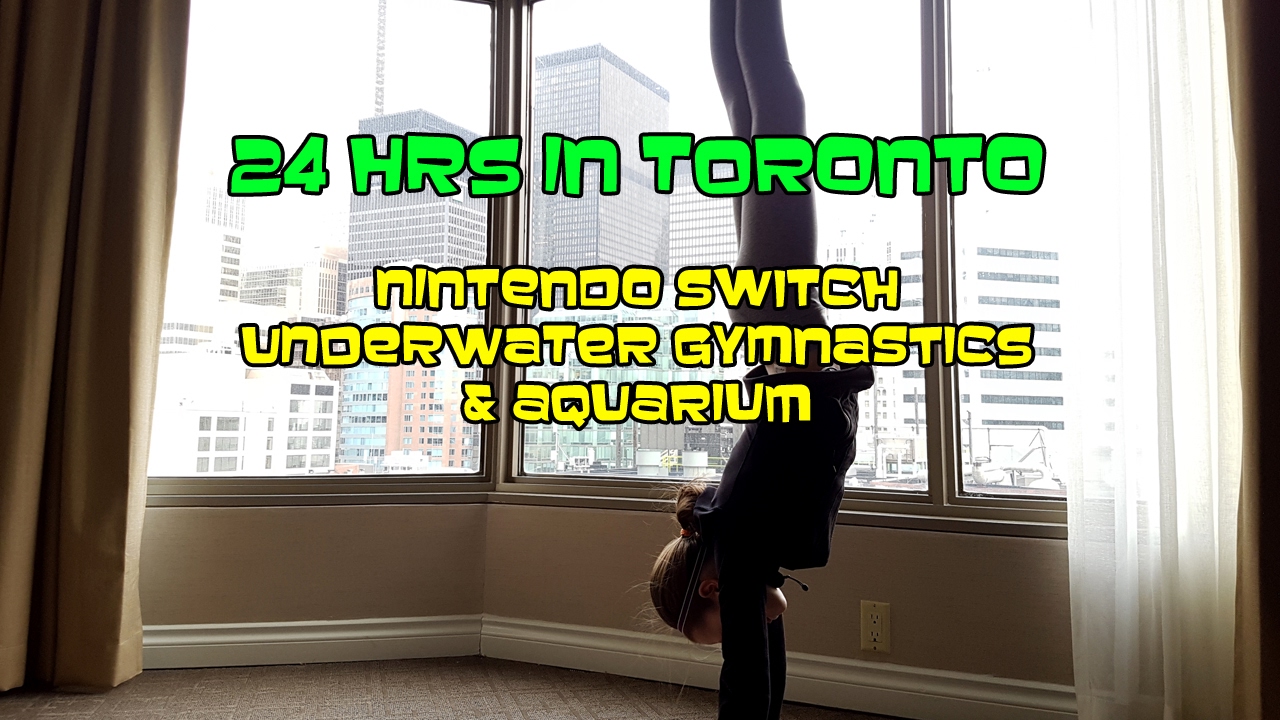 Underwater Gymnastics, Nintendo Switch & Toronto Aquarium Bethany G